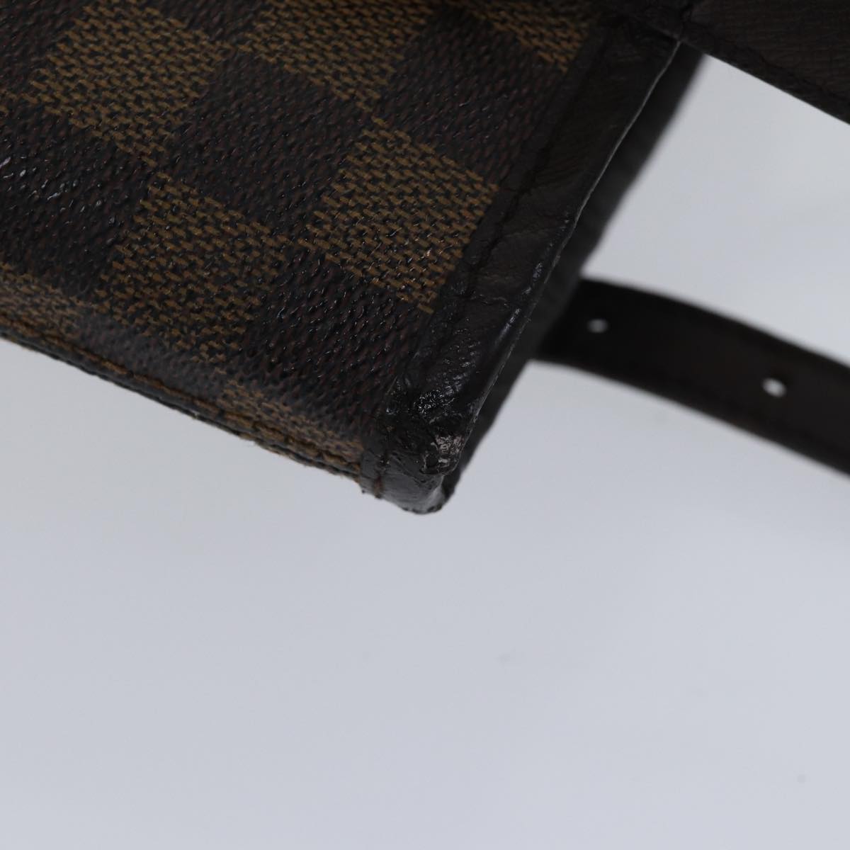 LOUIS VUITTON Damier Ebene Marais Shoulder Bag N42240 LV 87846