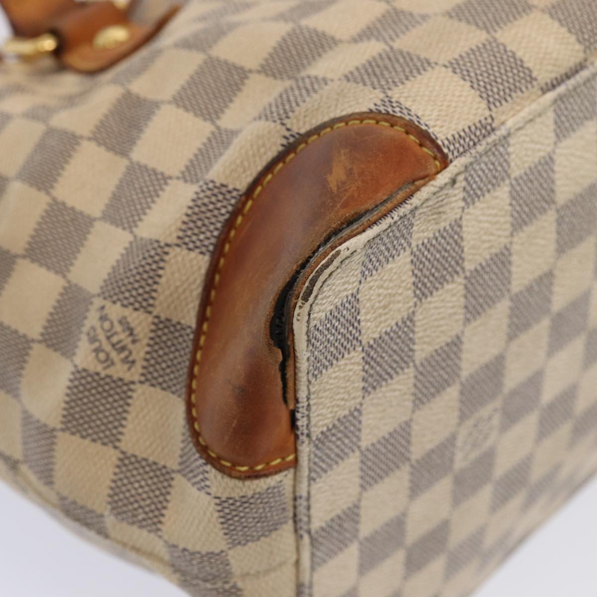 LOUIS VUITTON Damier Azur Hampstead PM Tote Bag N51207 LV 87897