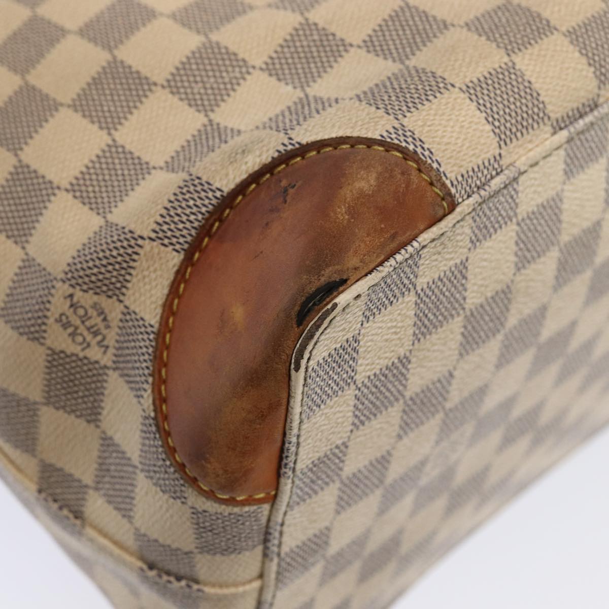LOUIS VUITTON Damier Azur Hampstead PM Tote Bag N51207 LV 87897
