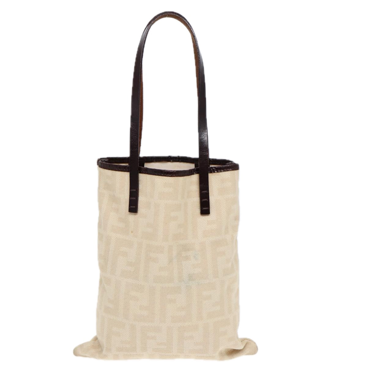 Luxury Fendi Zucca Canvas Hand Bag Beige87916