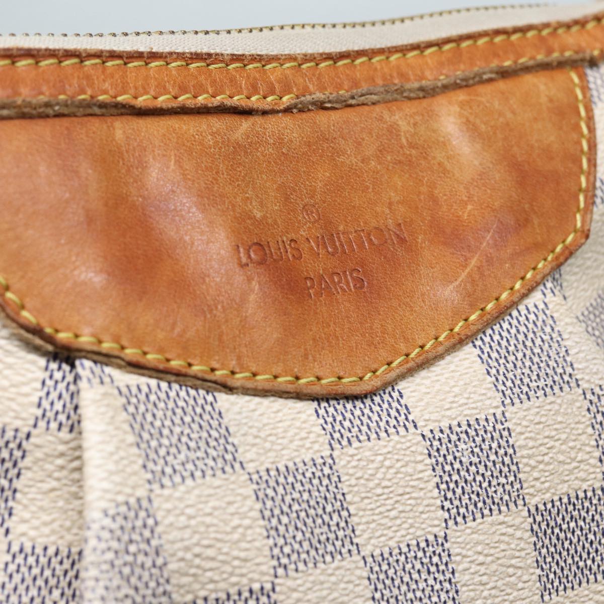 LOUIS VUITTON Damier Azur Siracusa PM Shoulder Bag N41113 LV 87967