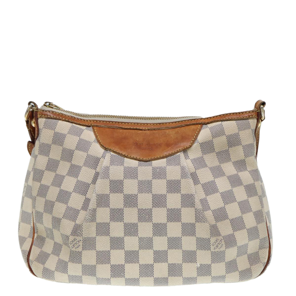 LOUIS VUITTON Damier Azur Siracusa PM Shoulder Bag N41113 LV 87967