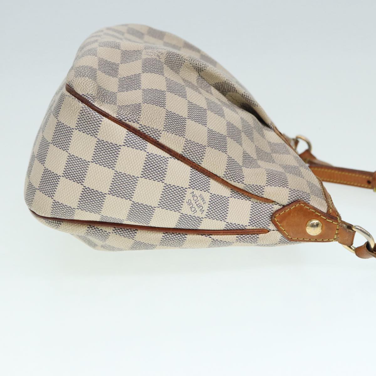 LOUIS VUITTON Damier Azur Siracusa PM Shoulder Bag N41113 LV 87967