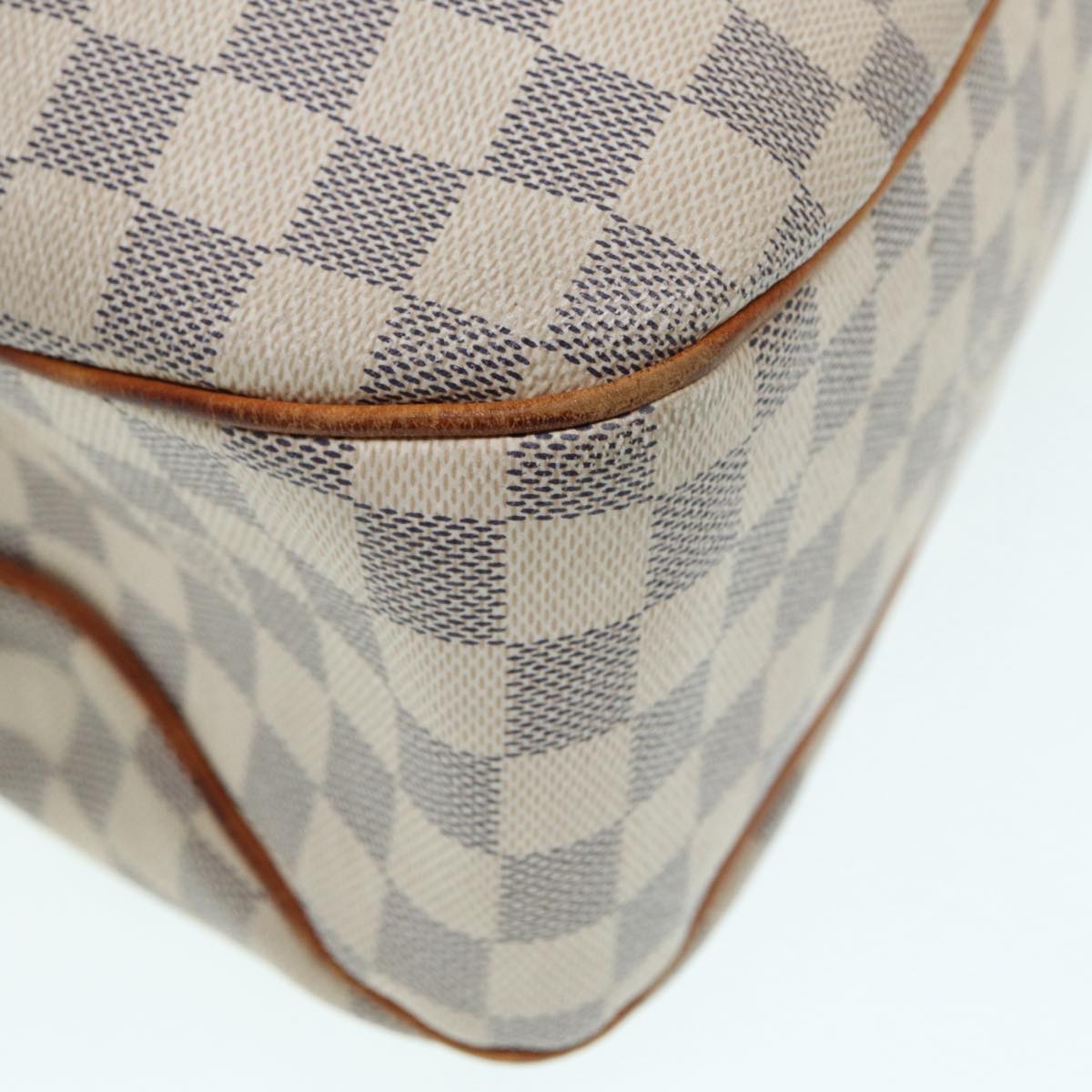 LOUIS VUITTON Damier Azur Siracusa MM Shoulder Bag N41112 LV 87968