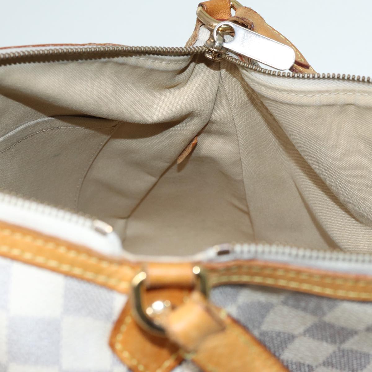 LOUIS VUITTON Damier Azur Siracusa MM Shoulder Bag N41112 LV 87968