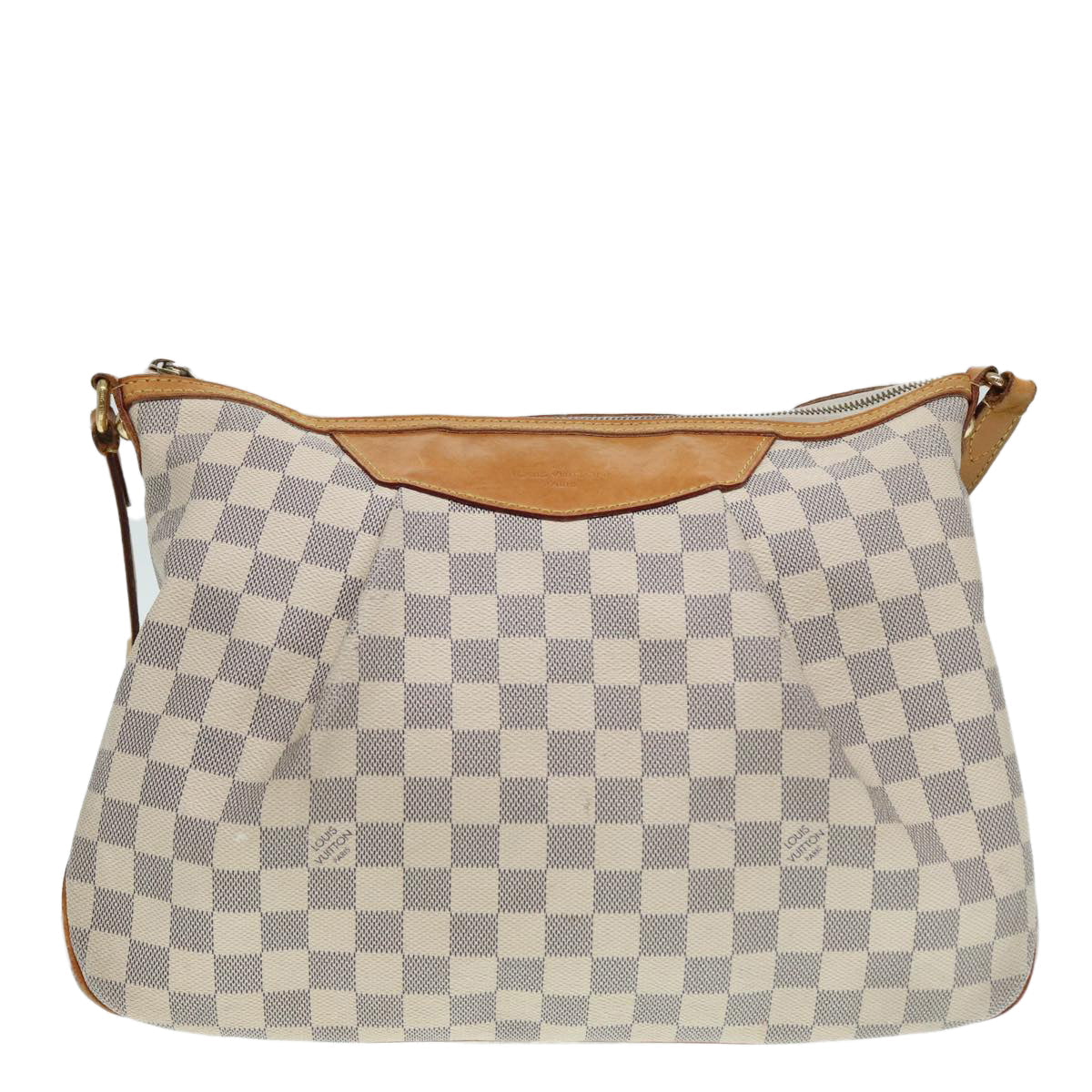 LOUIS VUITTON Damier Azur Siracusa MM Shoulder Bag N41112 LV 87968