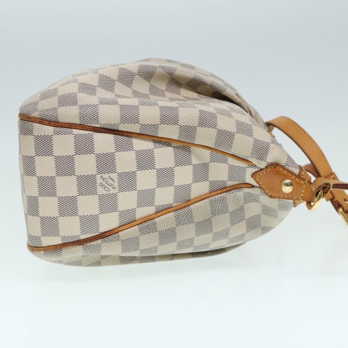 LOUIS VUITTON Damier Azur Siracusa MM Shoulder Bag N41112 LV 87968