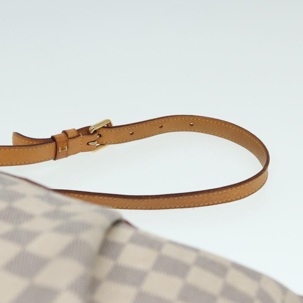 LOUIS VUITTON Damier Azur Siracusa MM Shoulder Bag N41112 LV 87968