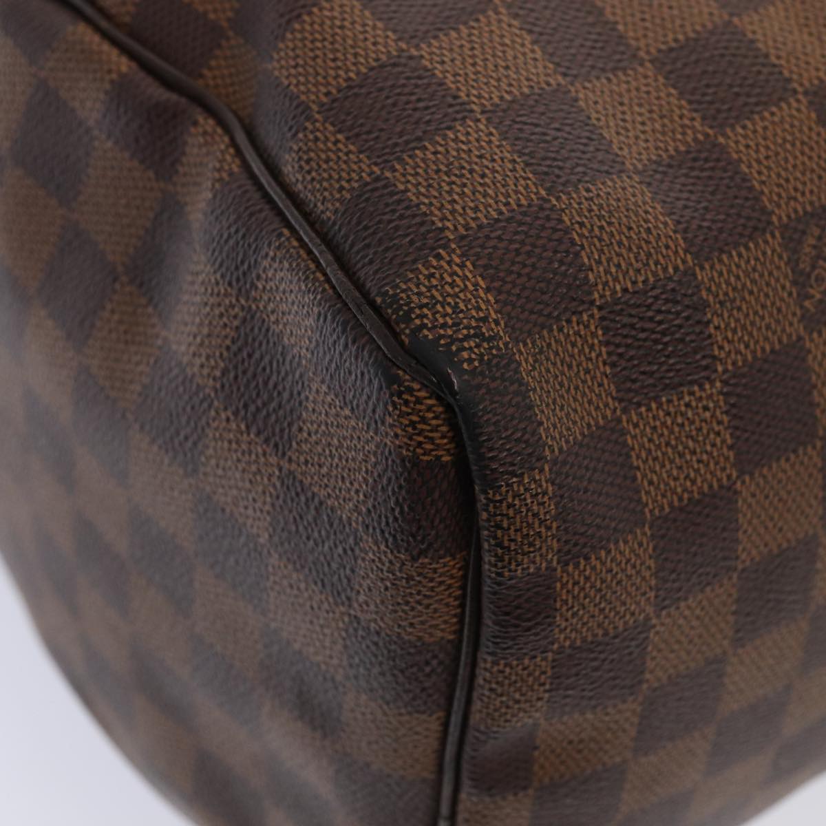 LOUIS VUITTON Damier Ebene Speedy 30 Hand Bag N41364 LV 87973