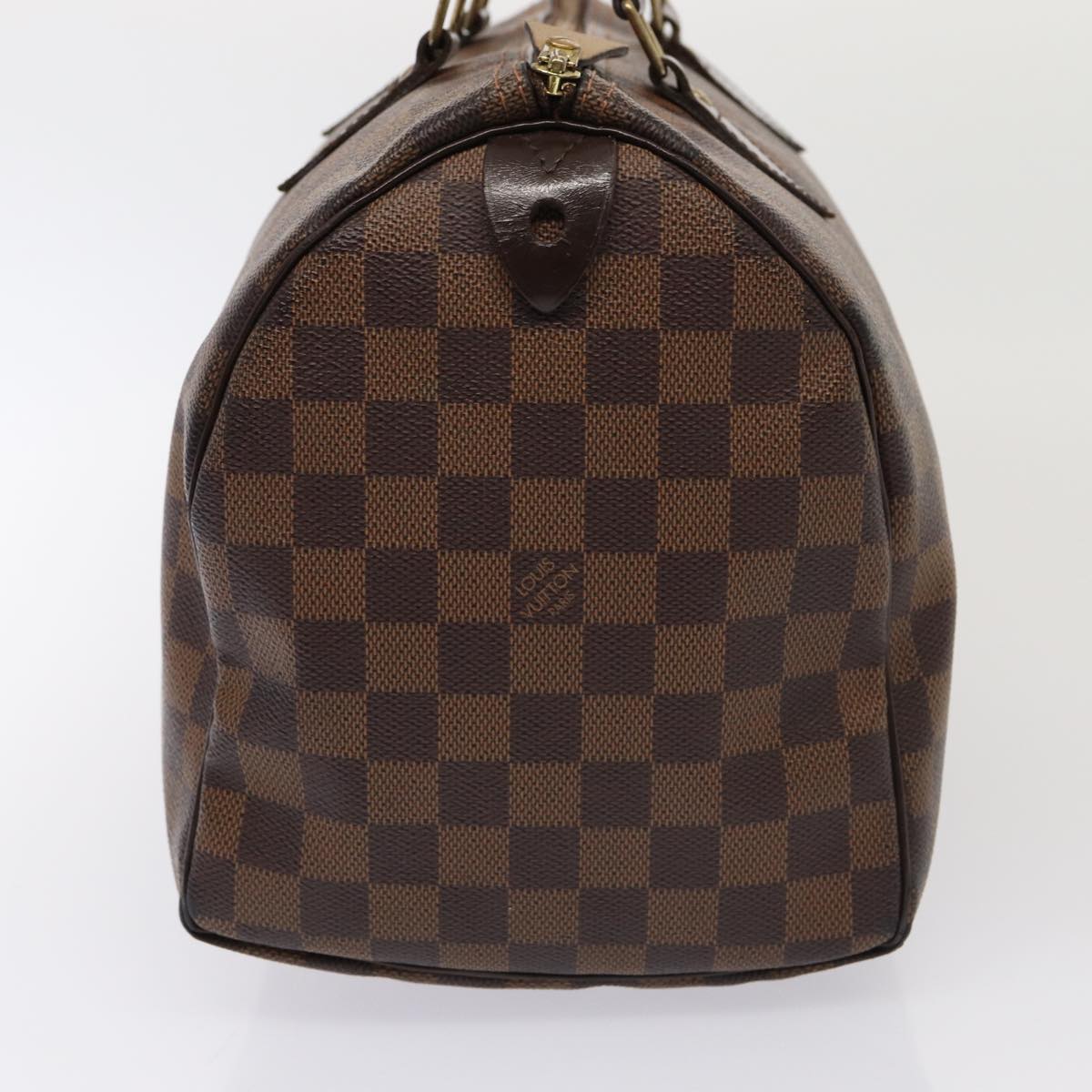 LOUIS VUITTON Damier Ebene Speedy 30 Hand Bag N41364 LV 87973