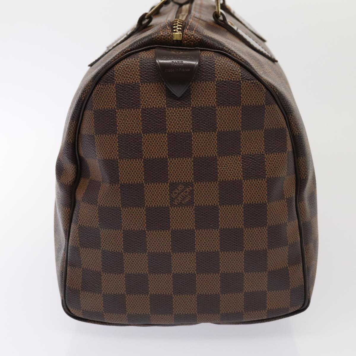 LOUIS VUITTON Damier Ebene Speedy 30 Hand Bag N41364 LV 87973