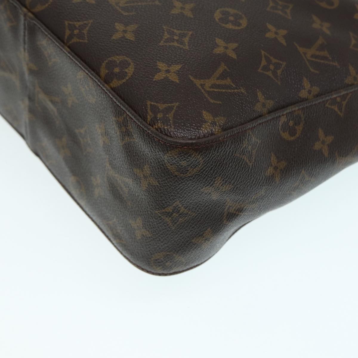 LOUIS VUITTON Monogram Looping GM Shoulder Bag M51145 LV 87981