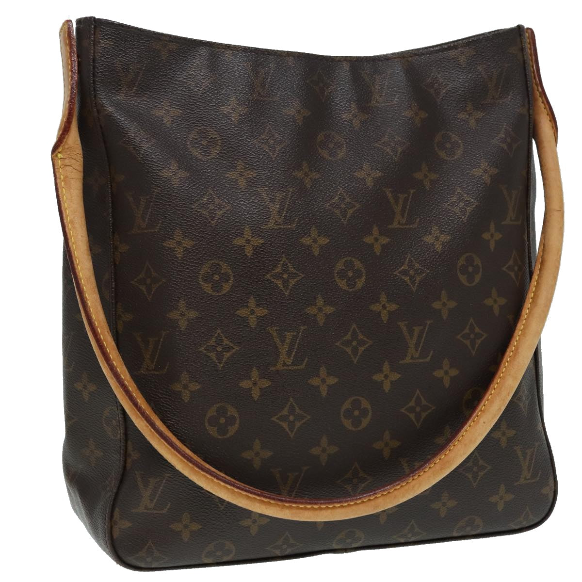 LOUIS VUITTON Monogram Looping GM Shoulder Bag M51145 LV 87981