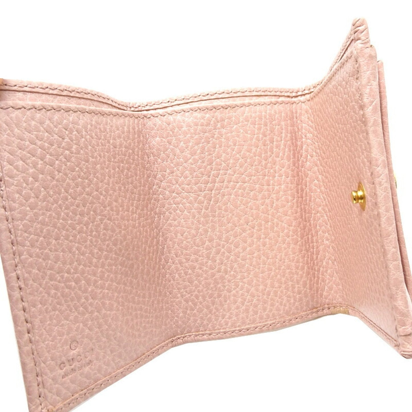 Gucci  Leather Wallet (Tri-Fold)