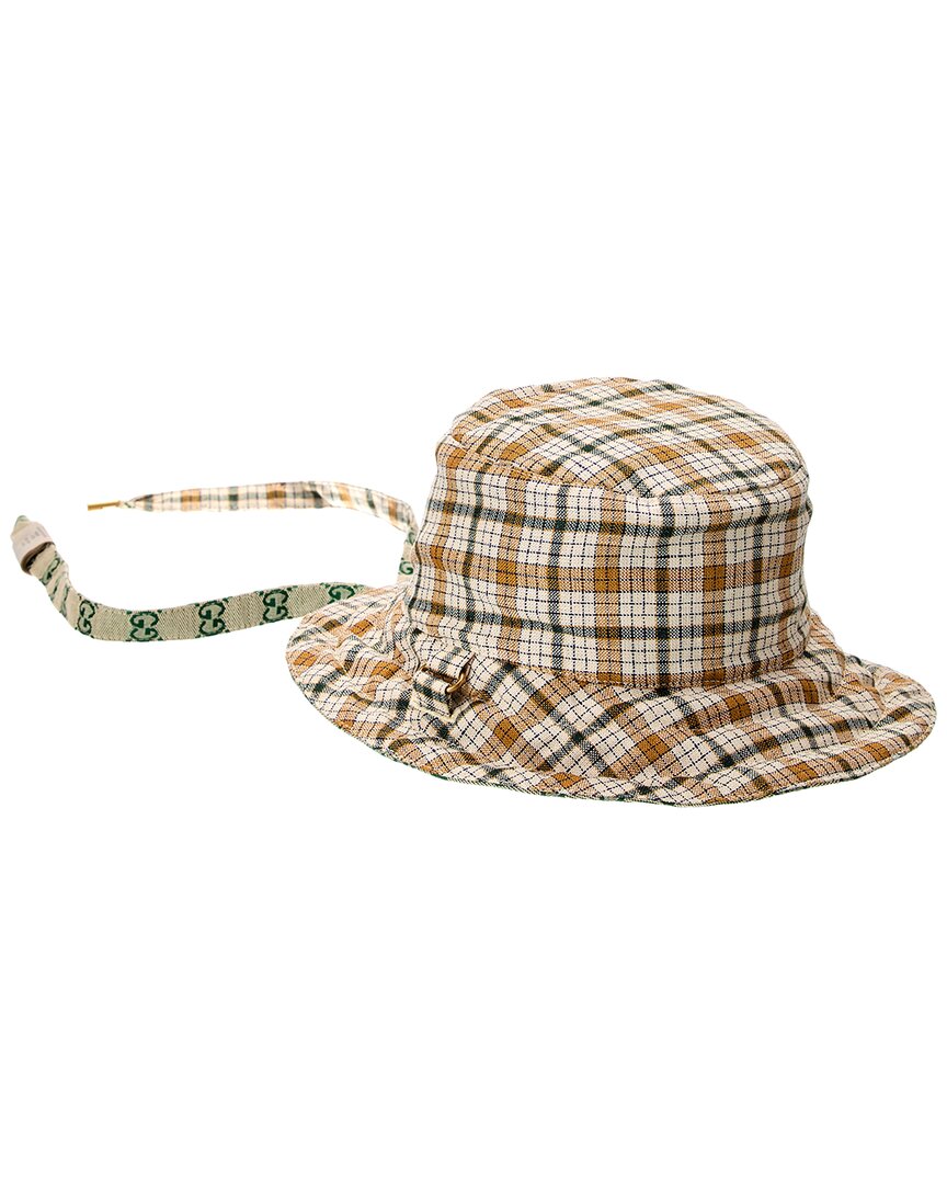 Gucci Reversible Linen Bucket Hat