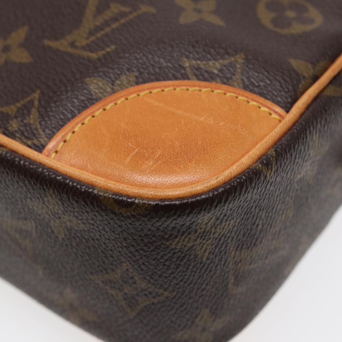 LOUIS VUITTON Monogram Compiegne 28 Clutch Bag M51845 LV 88000