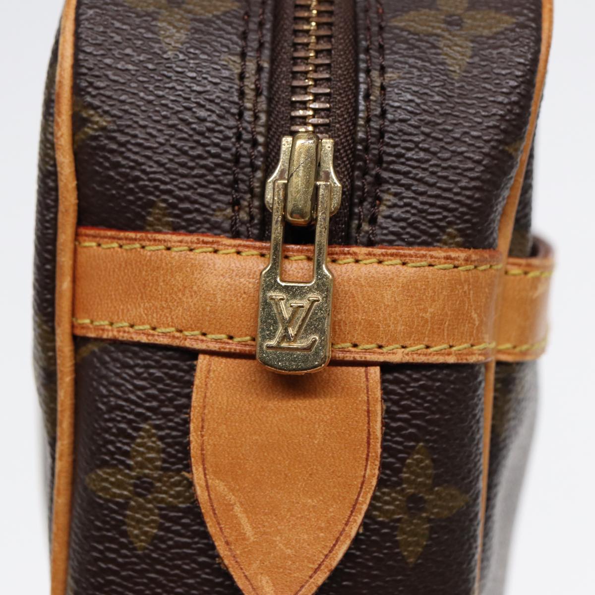 LOUIS VUITTON Monogram Compiegne 28 Clutch Bag M51845 LV 88000