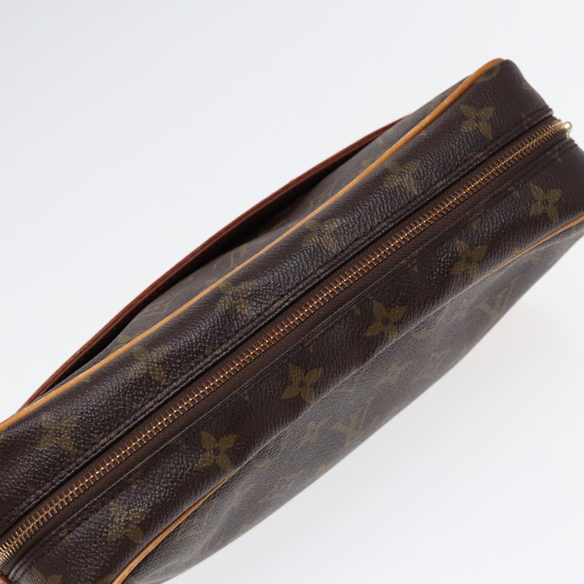 LOUIS VUITTON Monogram Compiegne 28 Clutch Bag M51845 LV 88000