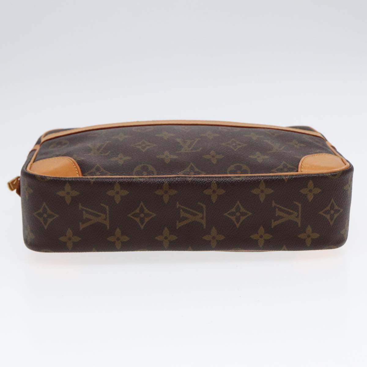 LOUIS VUITTON Monogram Compiegne 28 Clutch Bag M51845 LV 88000