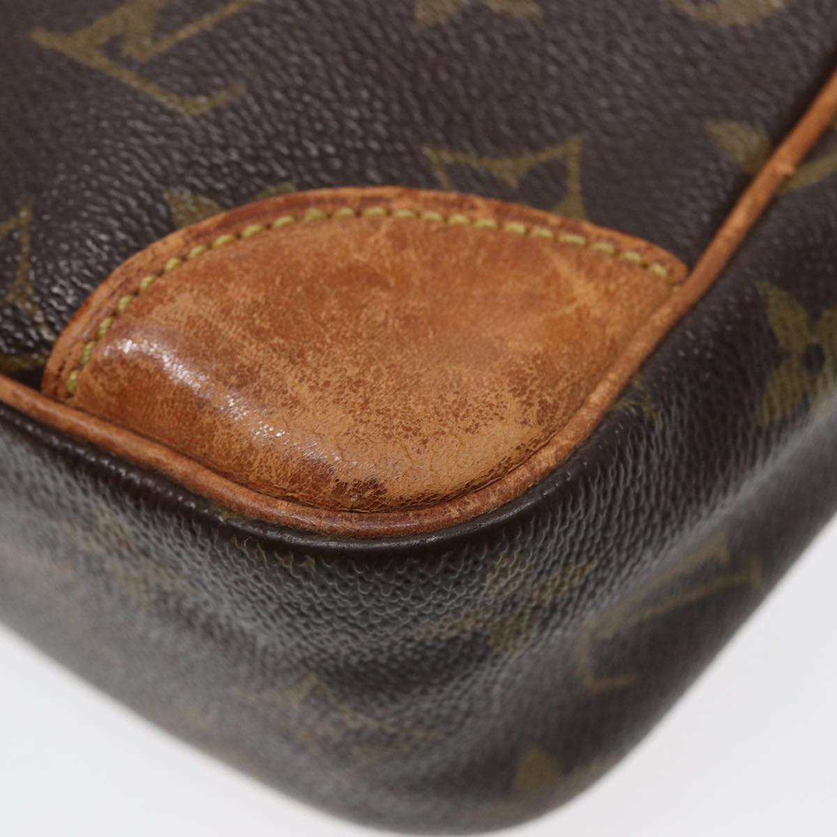 LOUIS VUITTON Monogram Compiegne 28 Clutch Bag M51845 LV 88002