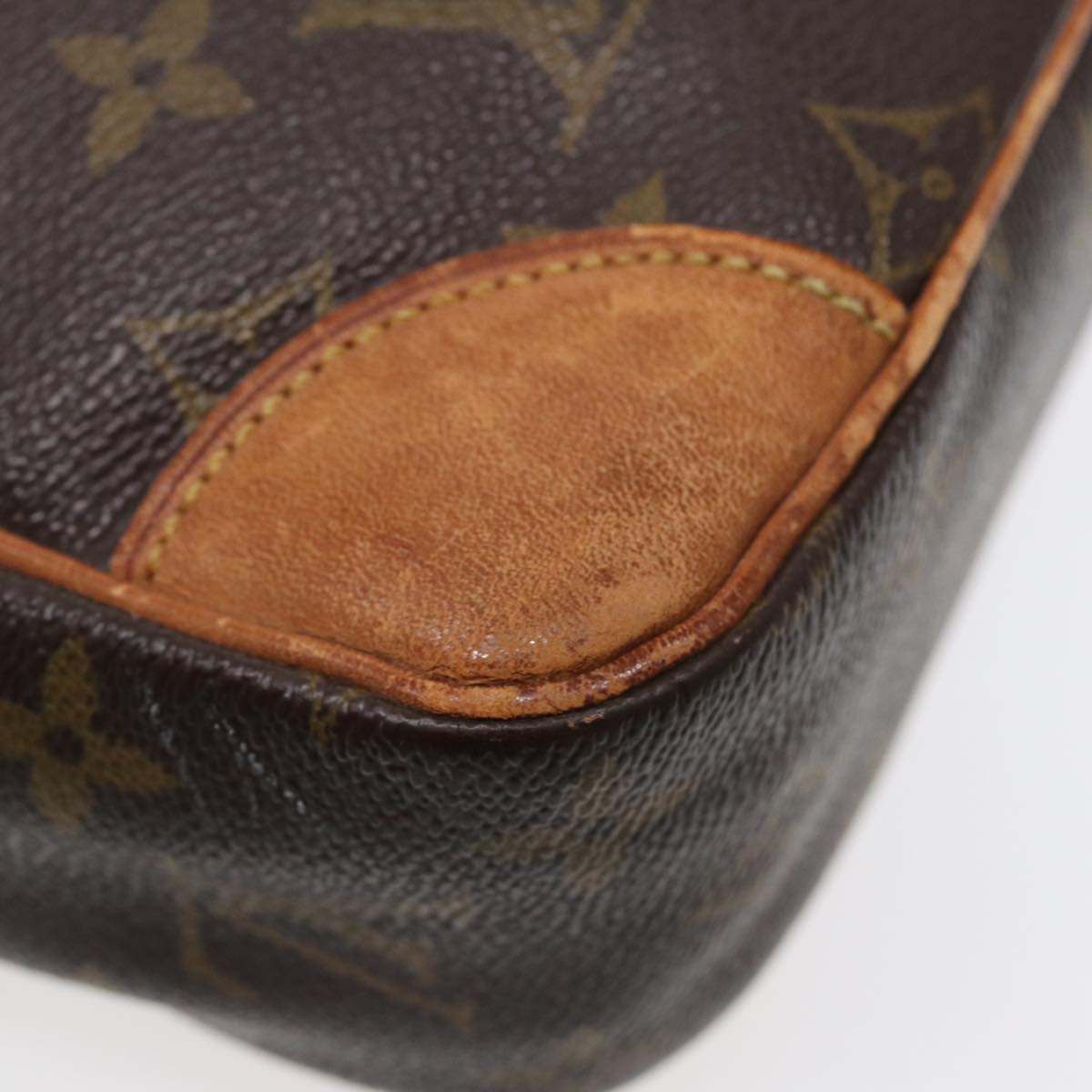 LOUIS VUITTON Monogram Compiegne 28 Clutch Bag M51845 LV 88002