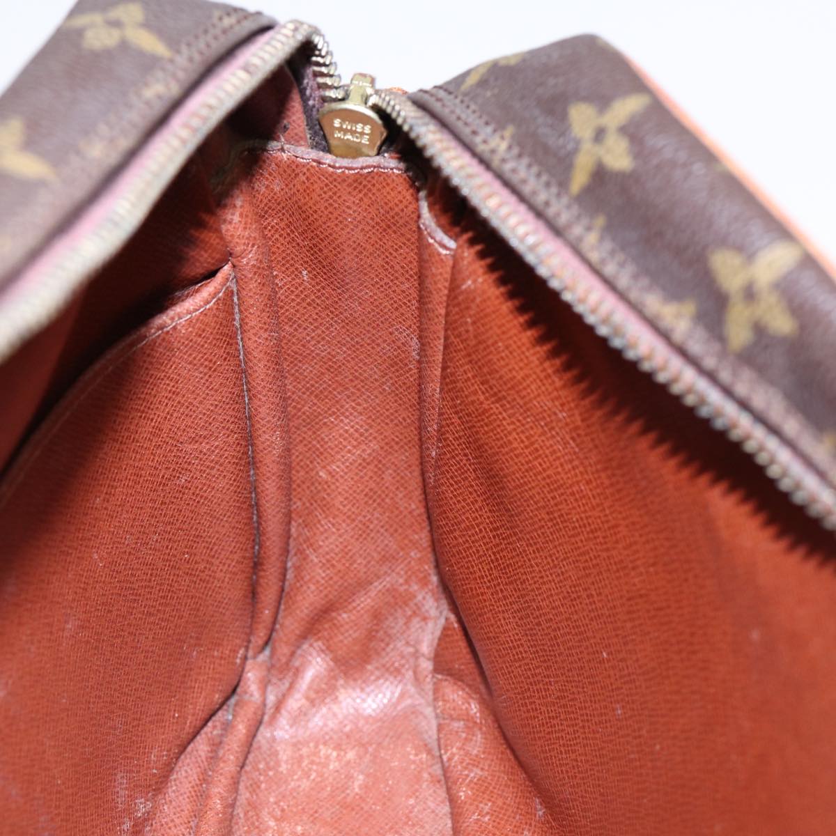 LOUIS VUITTON Monogram Compiegne 28 Clutch Bag M51845 LV 88002