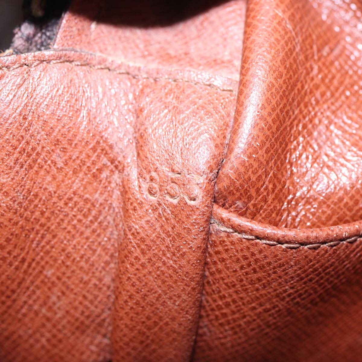 LOUIS VUITTON Monogram Compiegne 28 Clutch Bag M51845 LV 88002