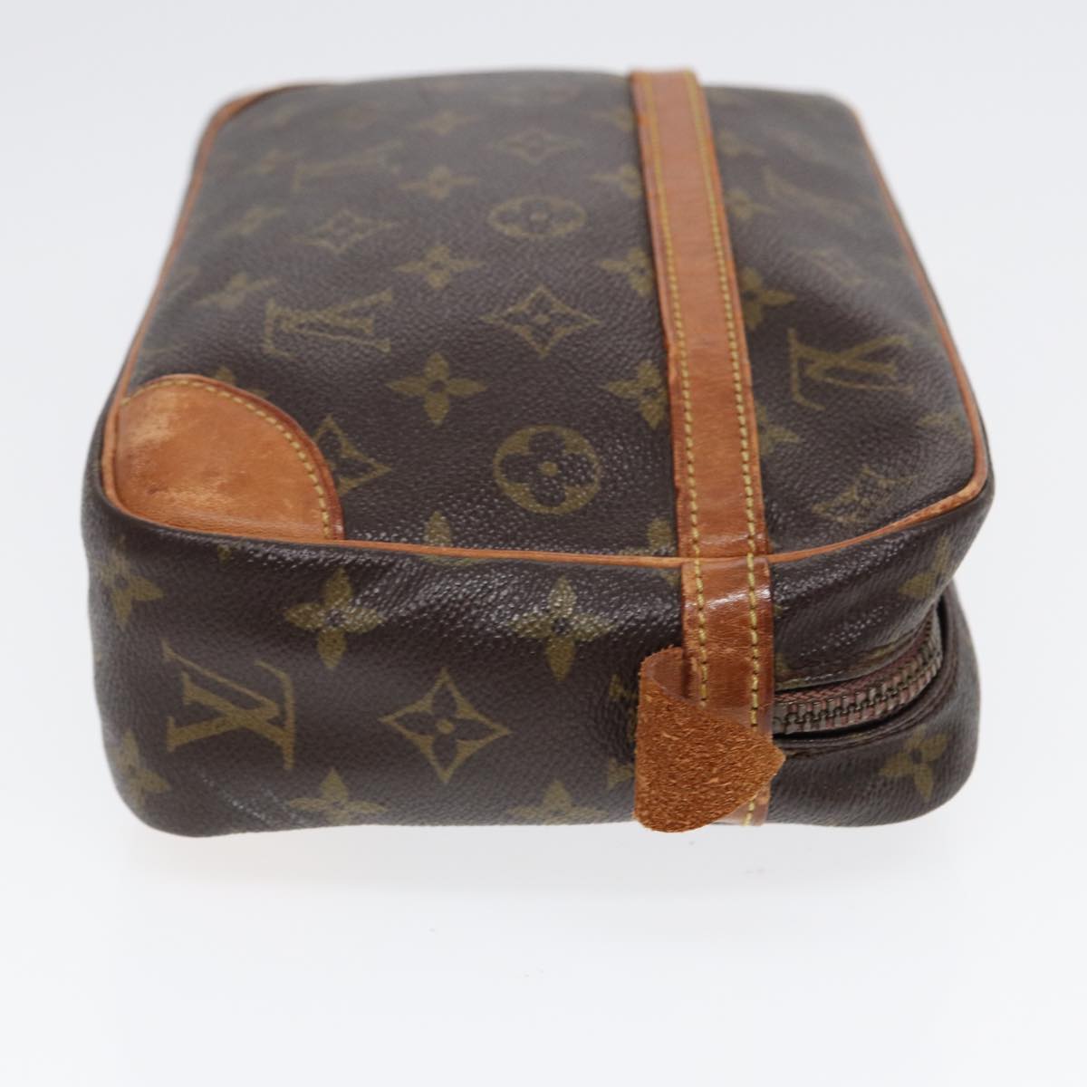 LOUIS VUITTON Monogram Compiegne 28 Clutch Bag M51845 LV 88002
