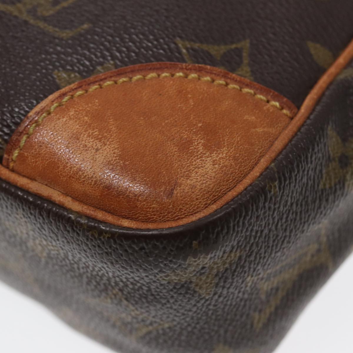 LOUIS VUITTON Monogram Compiegne 28 Clutch Bag M51845 LV 88002