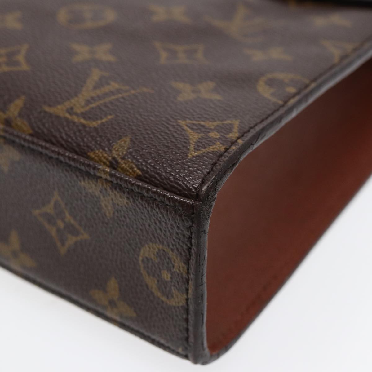 LOUIS VUITTON Monogram Malesherbes Hand Bag M51379 LV 88011