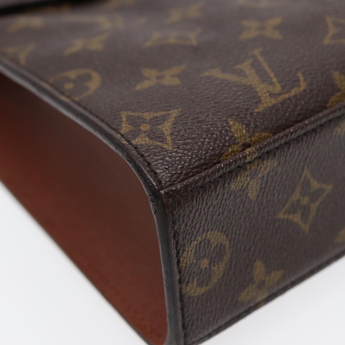 LOUIS VUITTON Monogram Malesherbes Hand Bag M51379 LV 88011