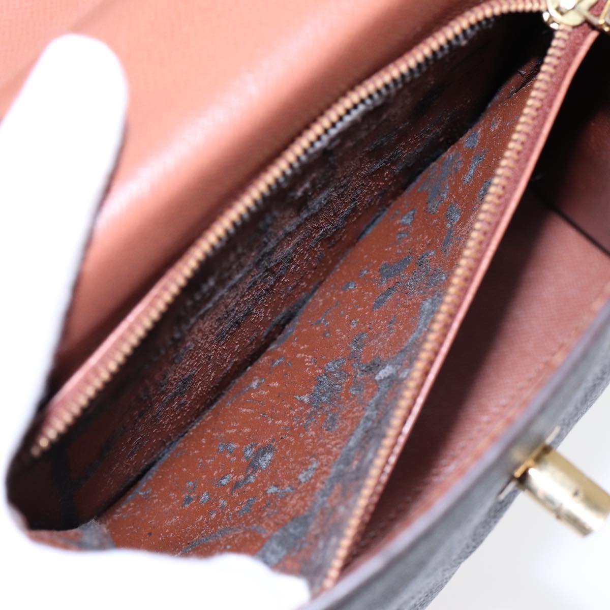 LOUIS VUITTON Monogram Malesherbes Hand Bag M51379 LV 88011