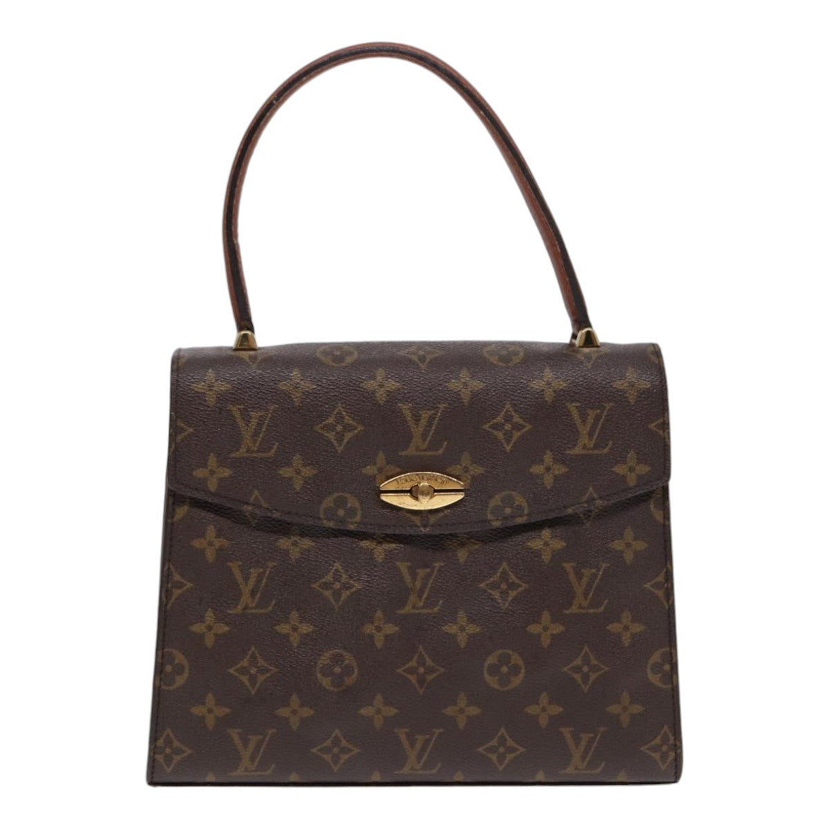 LOUIS VUITTON Monogram Malesherbes Hand Bag M51379 LV 88011