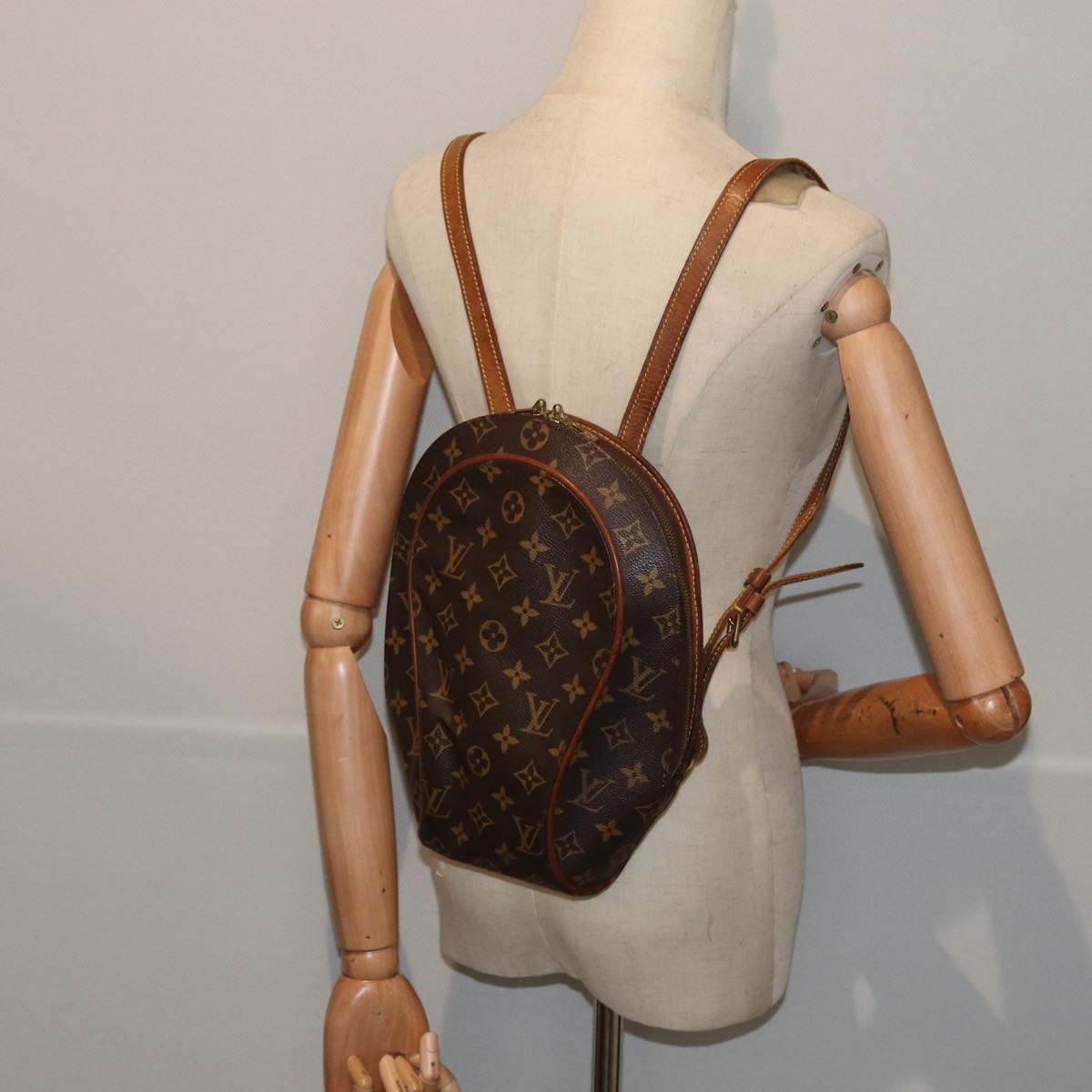 LOUIS VUITTON Monogram Ellipse Sac A Dos Shoulder Bag M51125 LV 88018