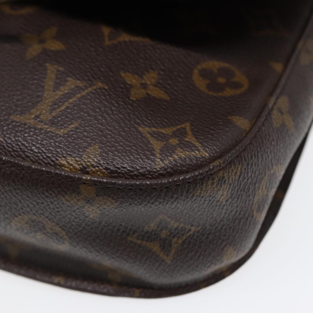 LOUIS VUITTON Monogram Saint Cloud MM Shoulder Bag M51243 LV 88025