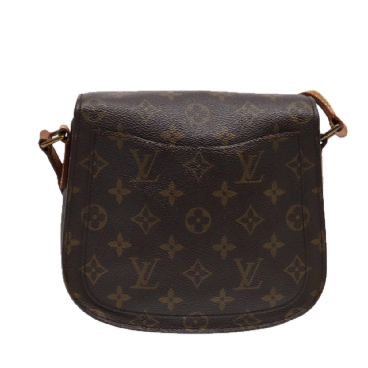 LOUIS VUITTON Monogram Saint Cloud MM Shoulder Bag M51243 LV 88025