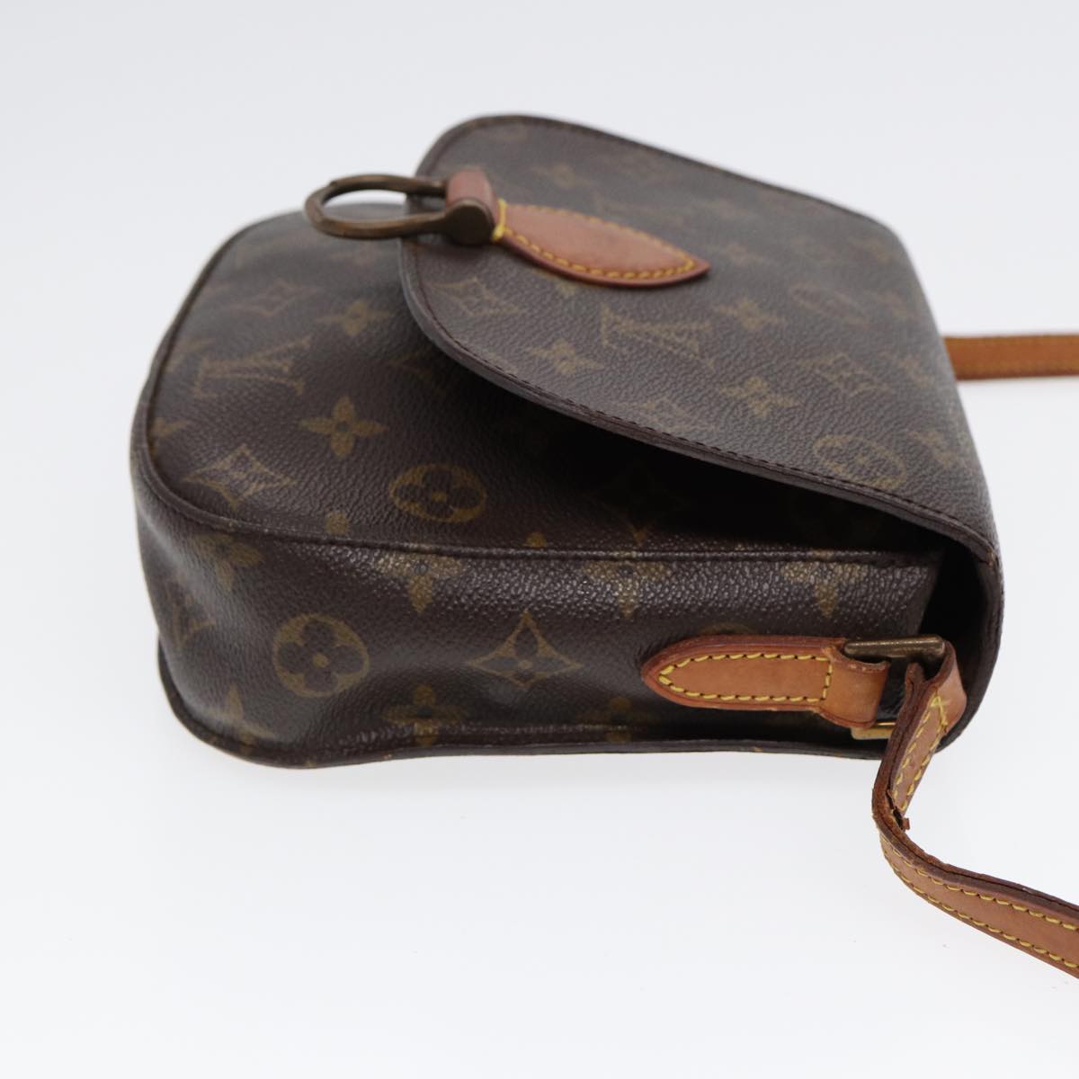 LOUIS VUITTON Monogram Saint Cloud MM Shoulder Bag M51243 LV 88025