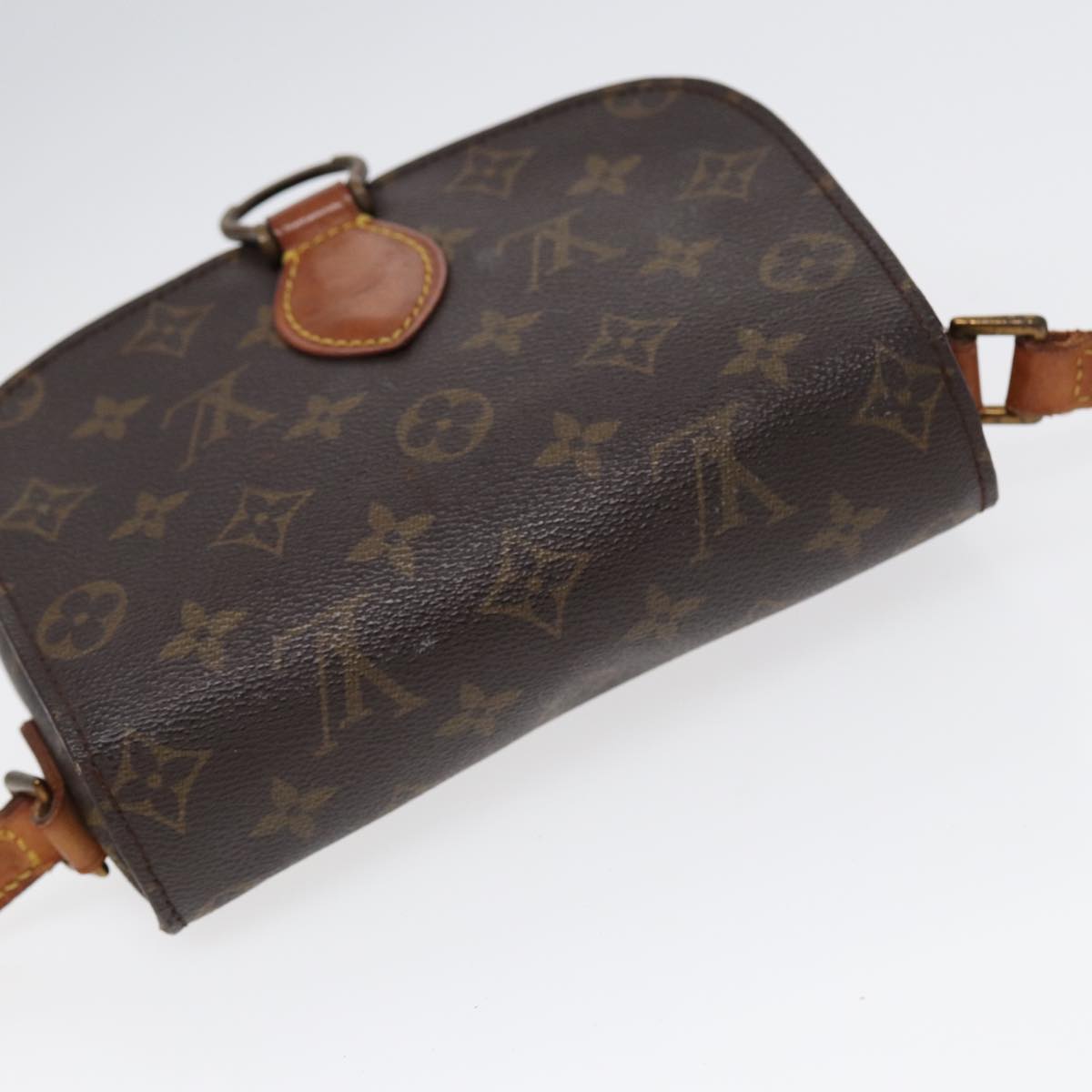 LOUIS VUITTON Monogram Saint Cloud MM Shoulder Bag M51243 LV 88025
