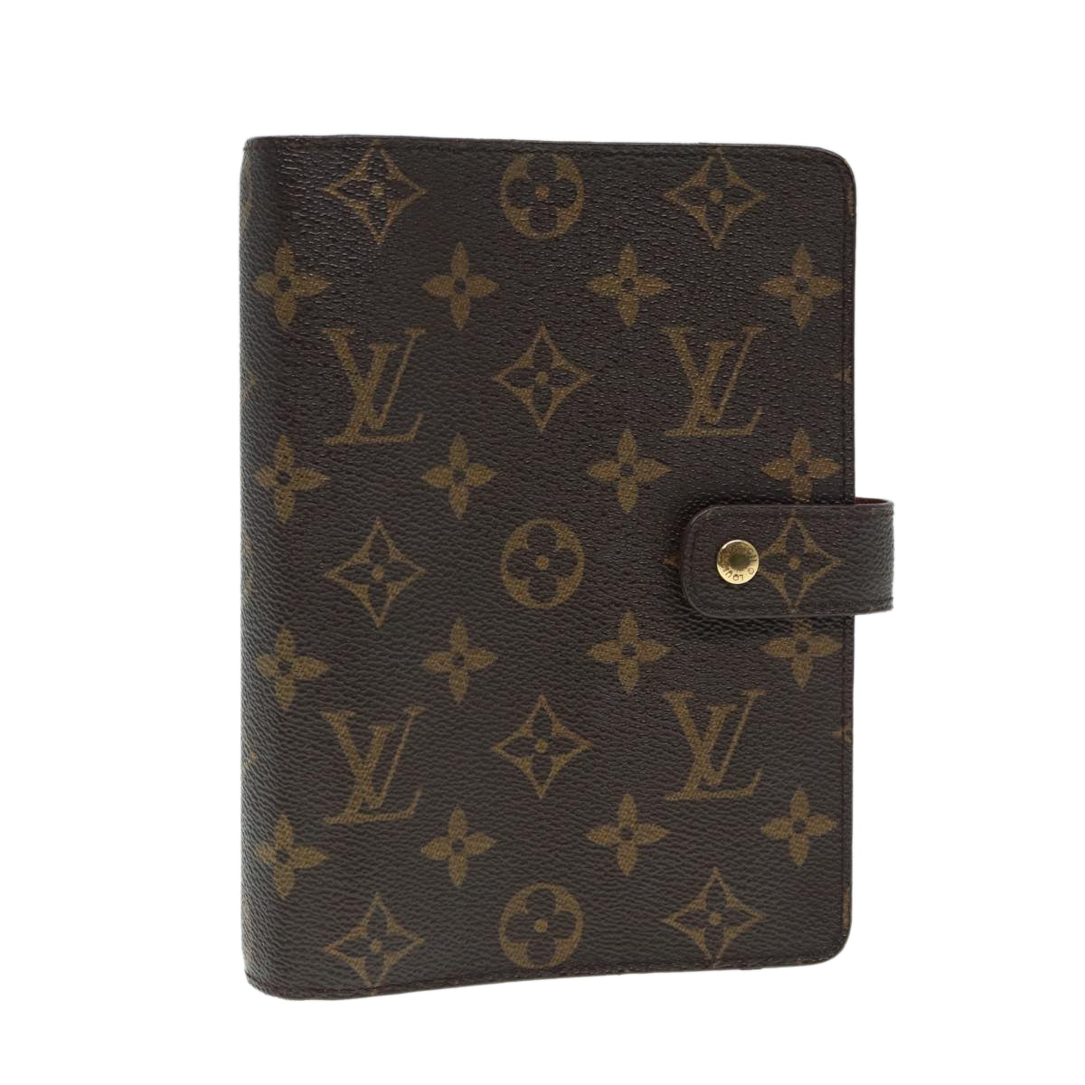 LOUIS VUITTON Monogram Agenda MM Day Planner Cover R20105 LV 88034
