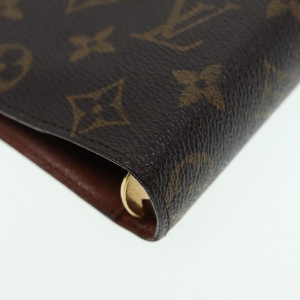 LOUIS VUITTON Monogram Agenda MM Day Planner Cover R20105 LV 88034