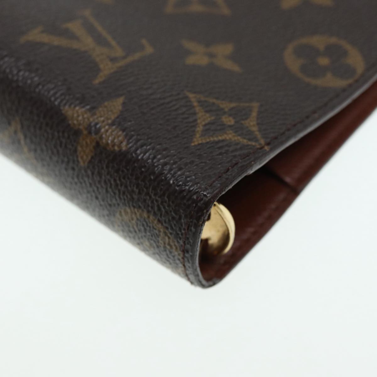 LOUIS VUITTON Monogram Agenda MM Day Planner Cover R20105 LV 88034