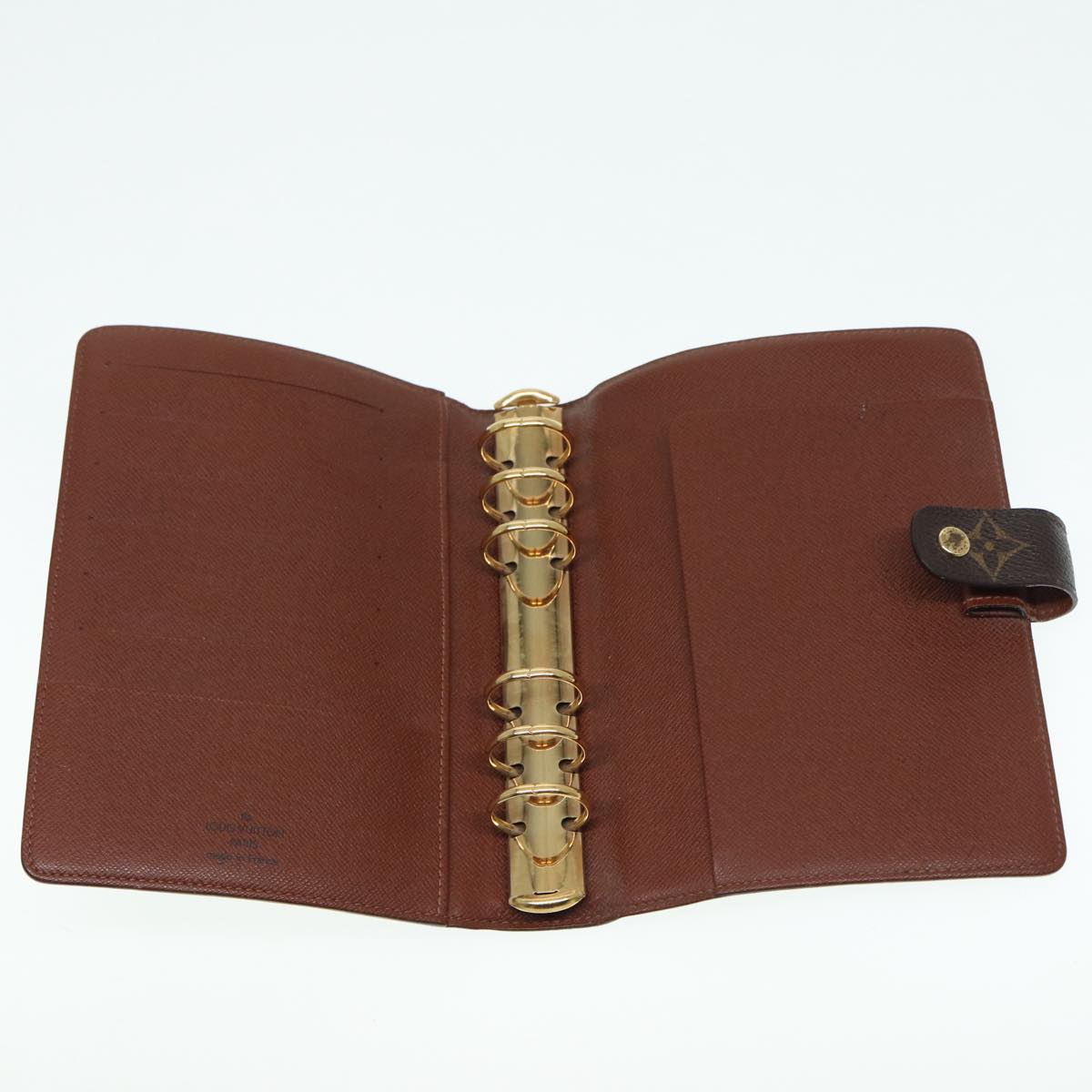 LOUIS VUITTON Monogram Agenda MM Day Planner Cover R20105 LV 88035