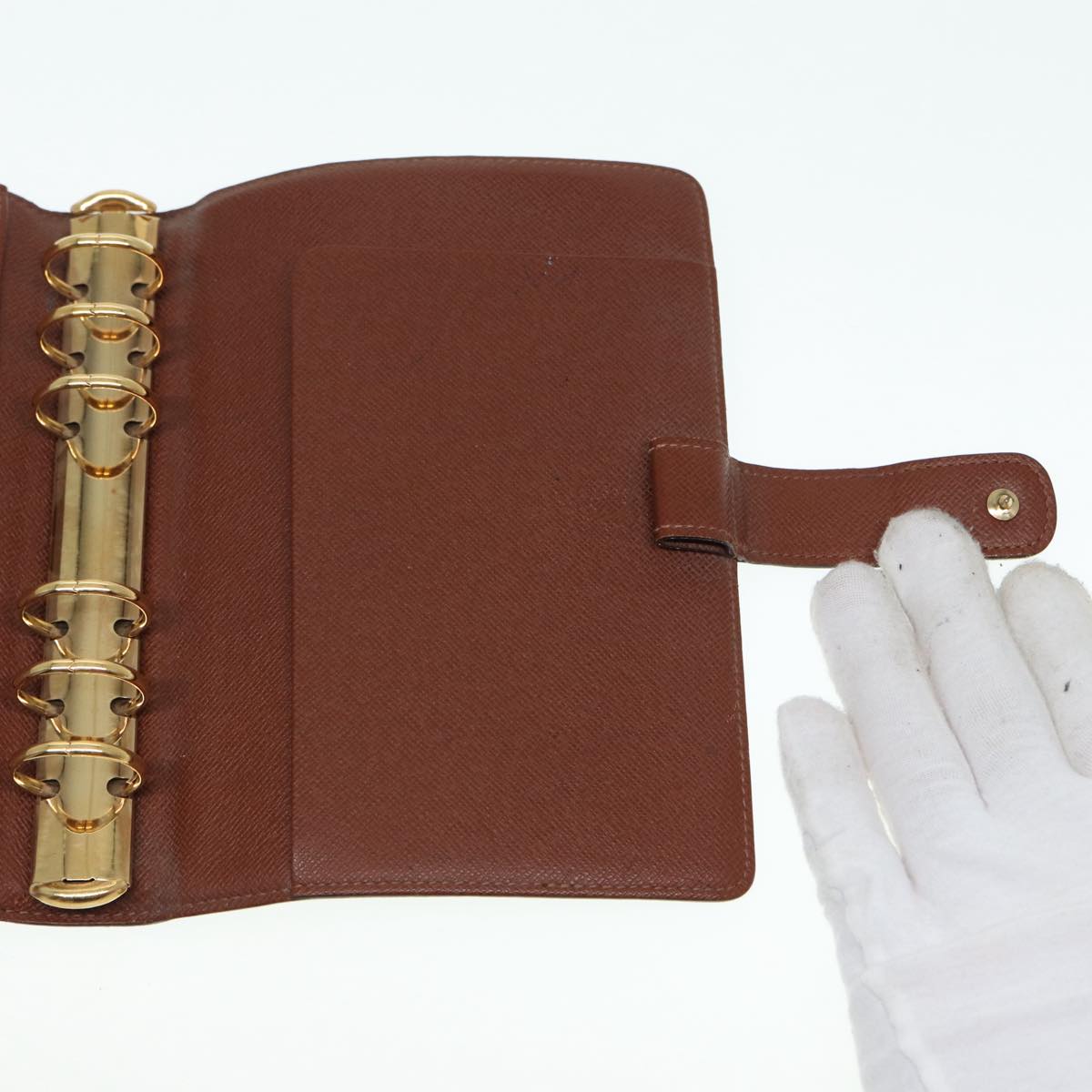 LOUIS VUITTON Monogram Agenda MM Day Planner Cover R20105 LV 88035