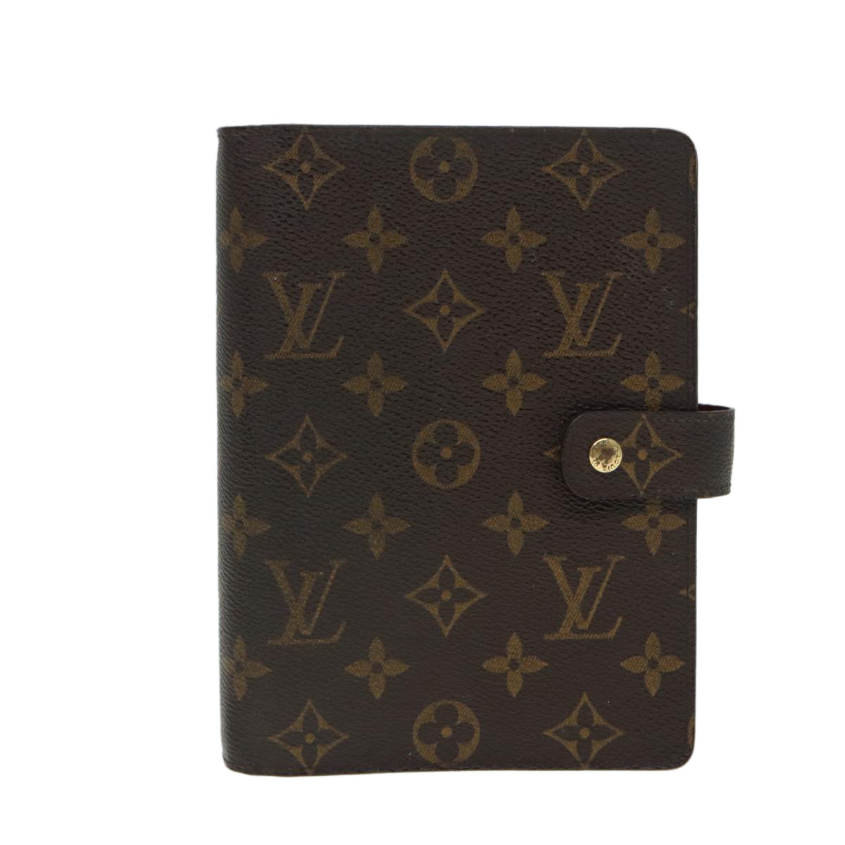 LOUIS VUITTON Monogram Agenda MM Day Planner Cover R20105 LV 88035