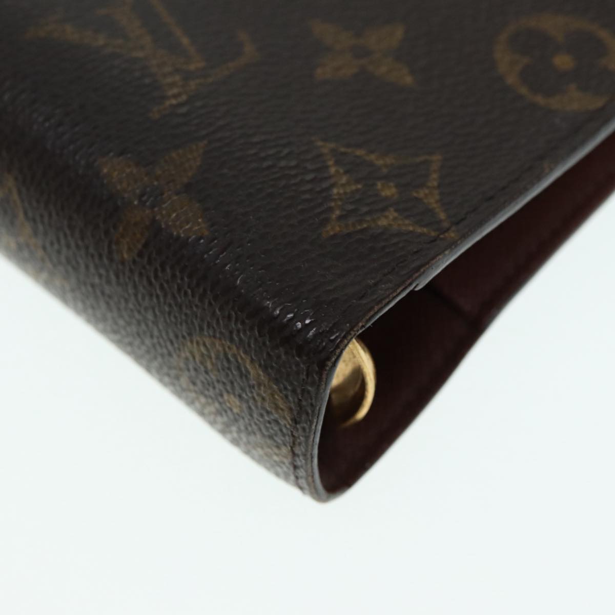 LOUIS VUITTON Monogram Agenda MM Day Planner Cover R20105 LV 88035