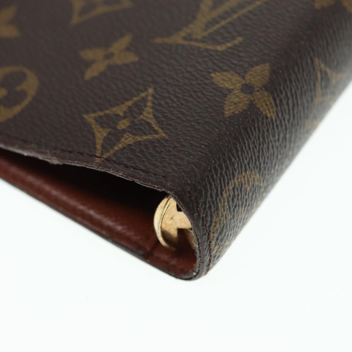 LOUIS VUITTON Monogram Agenda MM Day Planner Cover R20105 LV 88036