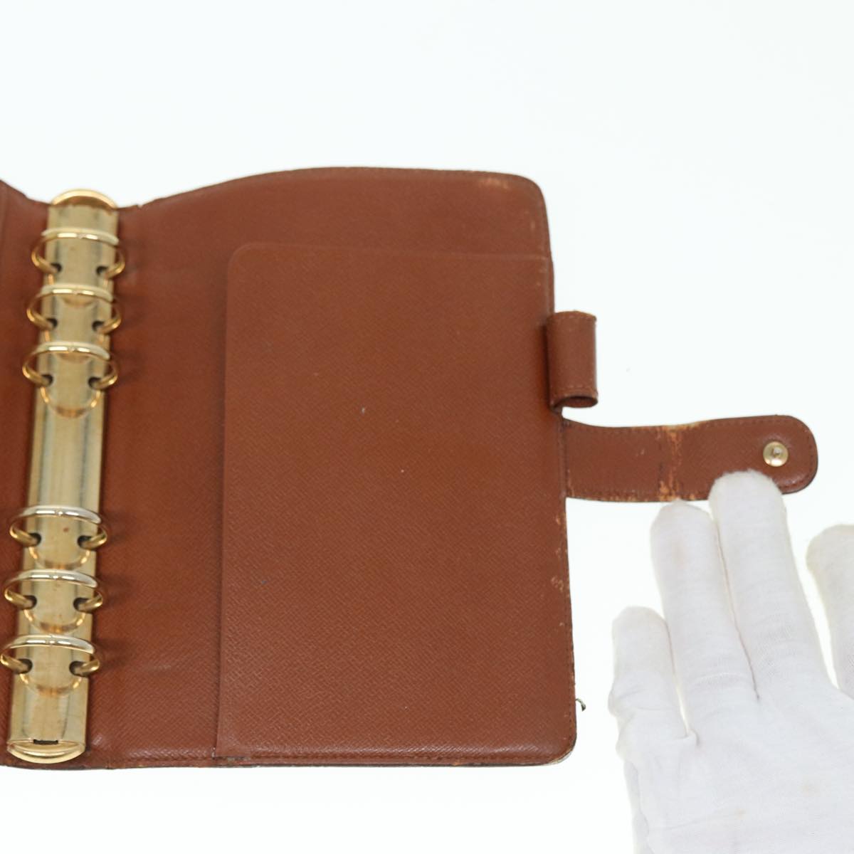 LOUIS VUITTON Monogram Agenda MM Day Planner Cover R20105 LV 88036