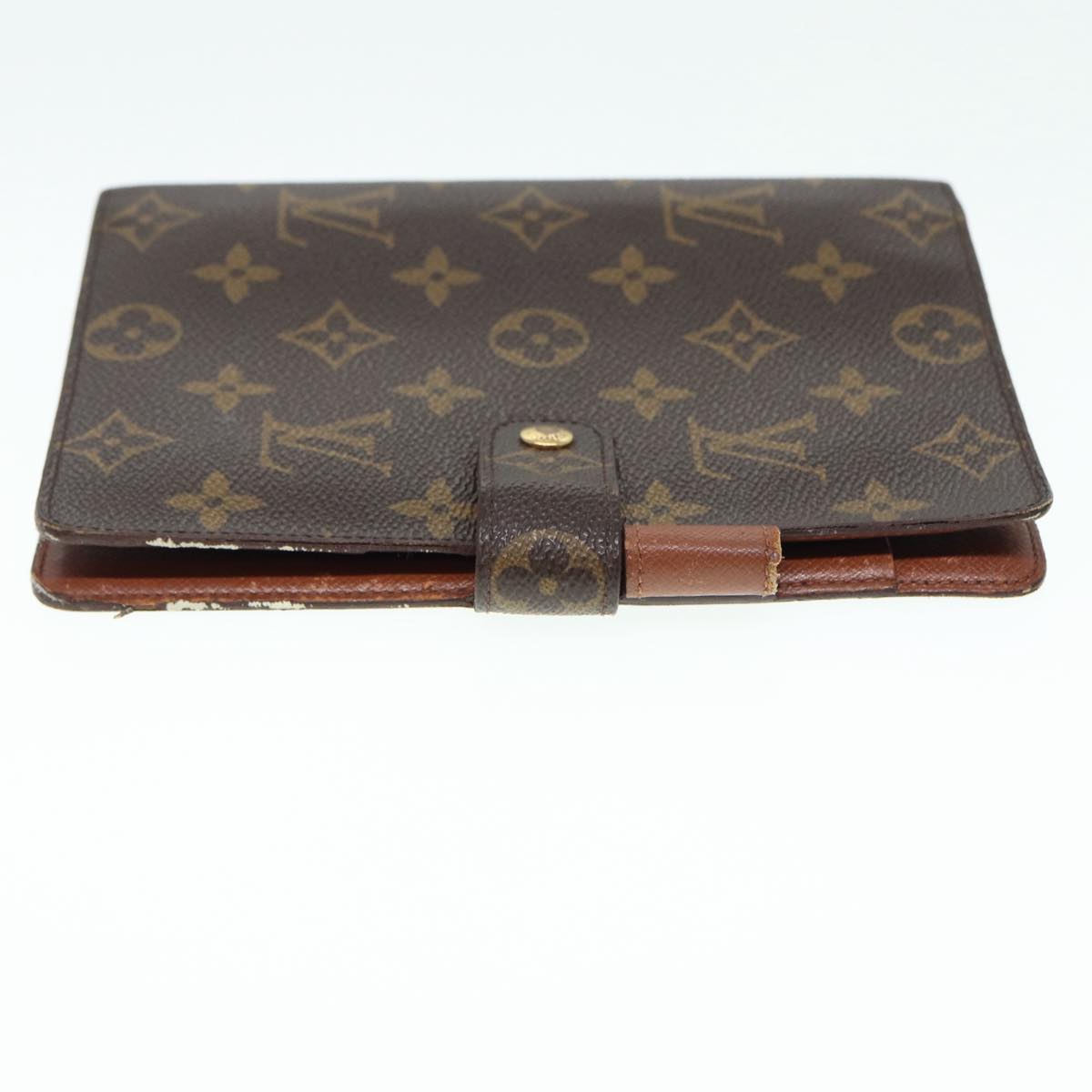 LOUIS VUITTON Monogram Agenda MM Day Planner Cover R20105 LV 88036
