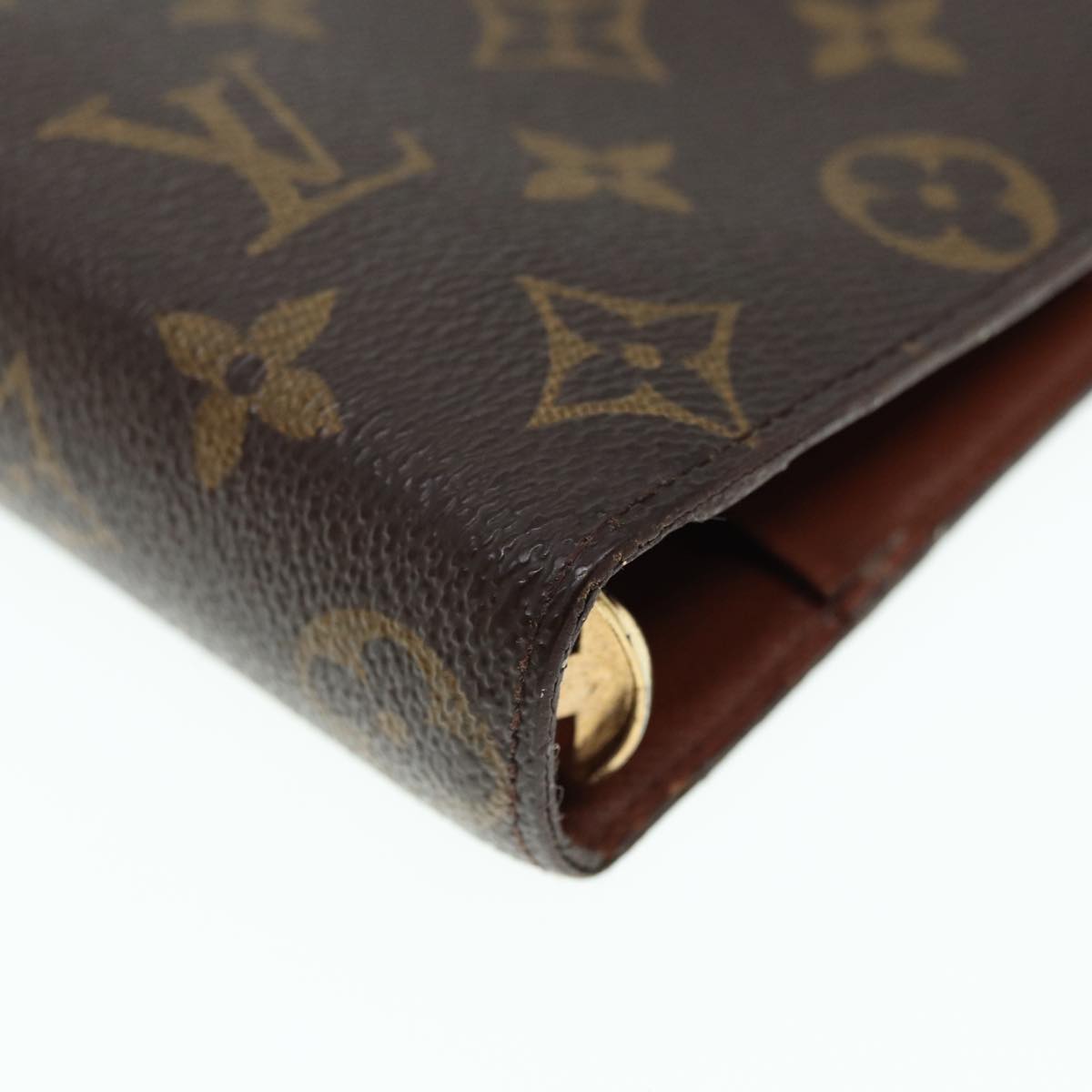 LOUIS VUITTON Monogram Agenda MM Day Planner Cover R20105 LV 88036
