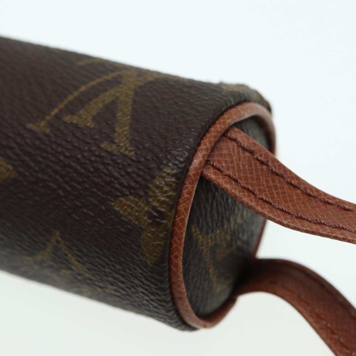 LOUIS VUITTON Monogram Etui 3 Ball de Golf Pouch M58249 LV 88053